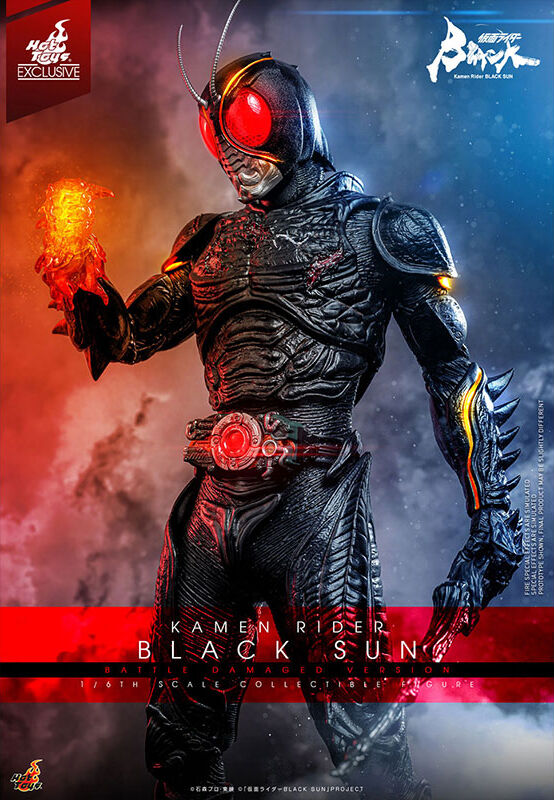 Kamen Rider Black Sun (Battle Damaged), Kamen Rider Black Sun, Hot Toys, Action/Dolls, 1/6, 4895228615954